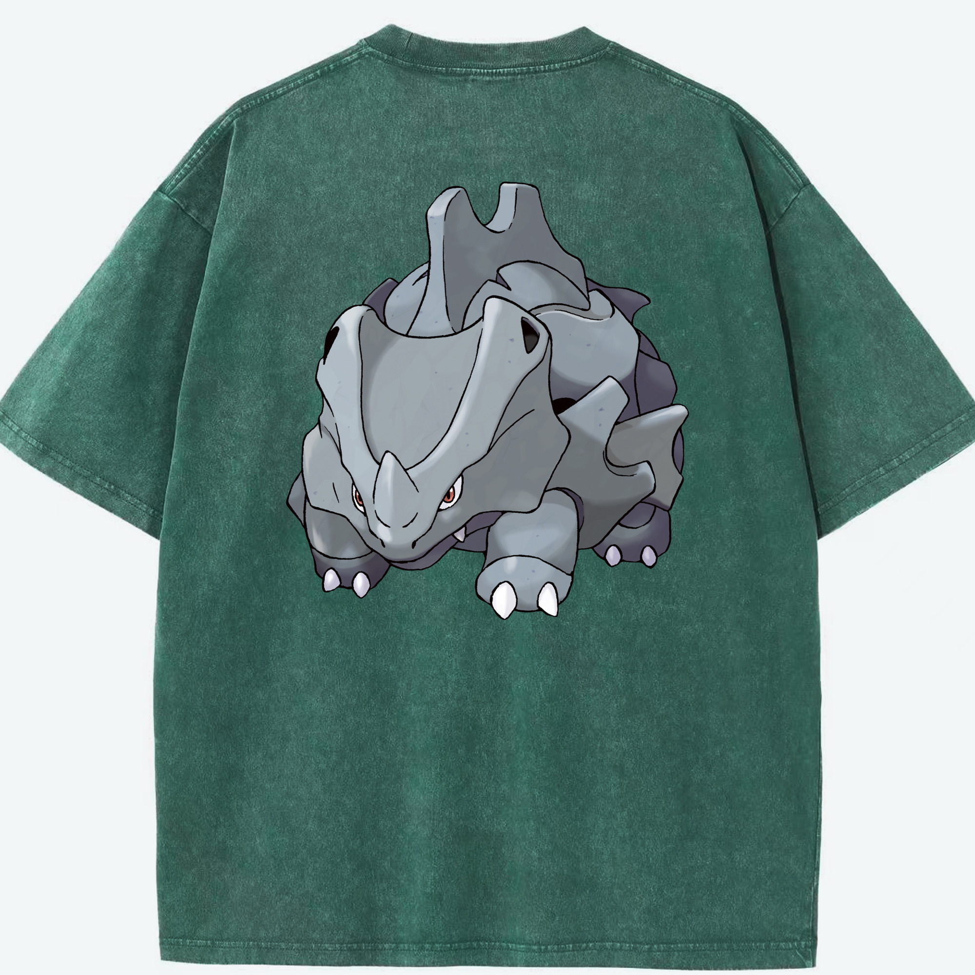 （画像用） ポケットモンスター Pokémon 綿100% ヴィンテージ風 半袖Tシャツ（背面プリント）